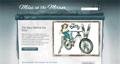 Desktop Screenshot of milesinthemirror.com